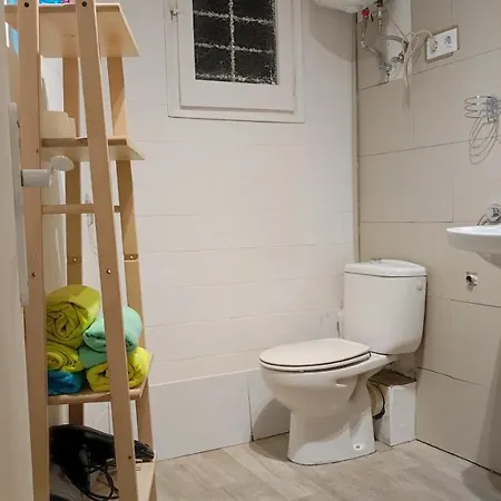 With Bathroom, Refrigerator And Microwave