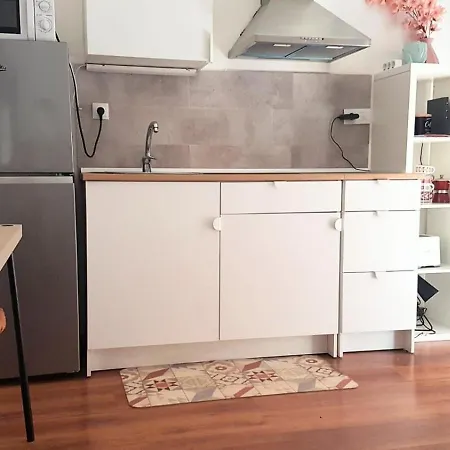 Apartamento With Bathroom, Refrigerator And Microwave *