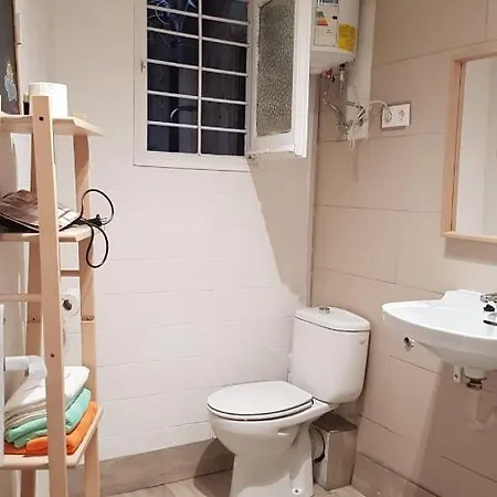 With Bathroom, Refrigerator And Microwave